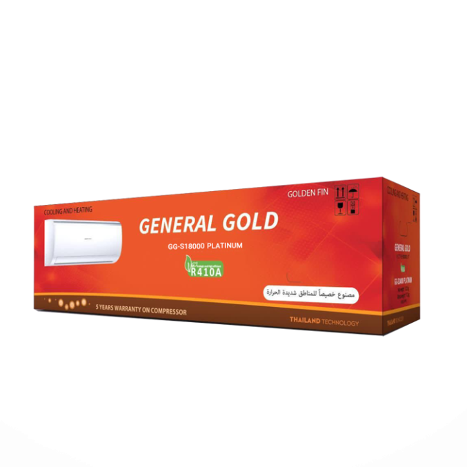 کولر گازی جنرال گلد 18000 مدل GG-S18000 PLATINUM