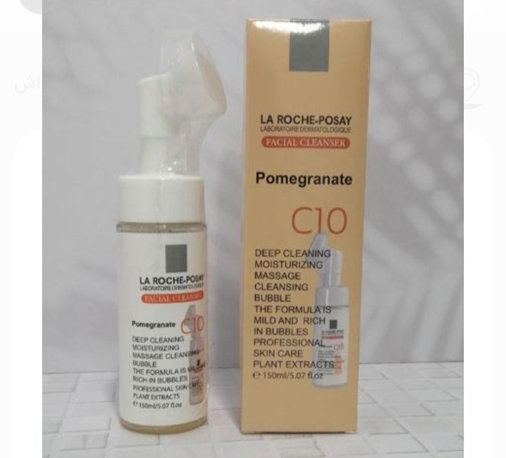 فوم شستشوی صورت براش دار LA ROCHE-POSAY C10 حجم 150 میلی لیتر