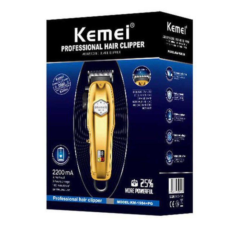 ماشین اصلاح حرفه ای کیمی مدل kemei km_1984+PG