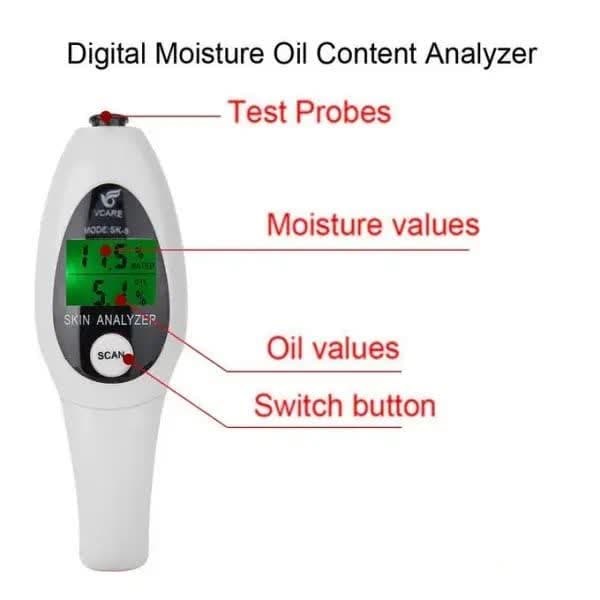 آنالیزور پوست VCare مدل SK-8