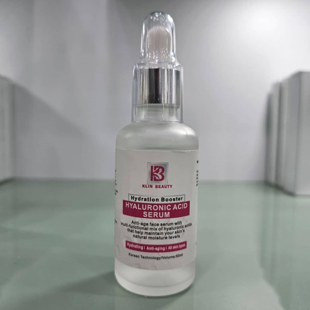 سرم هیالورونیک اسید کلین بیوتی مدل HYALURONIC ACID SERUM Klin beauty حجم 50 میلی لیتر