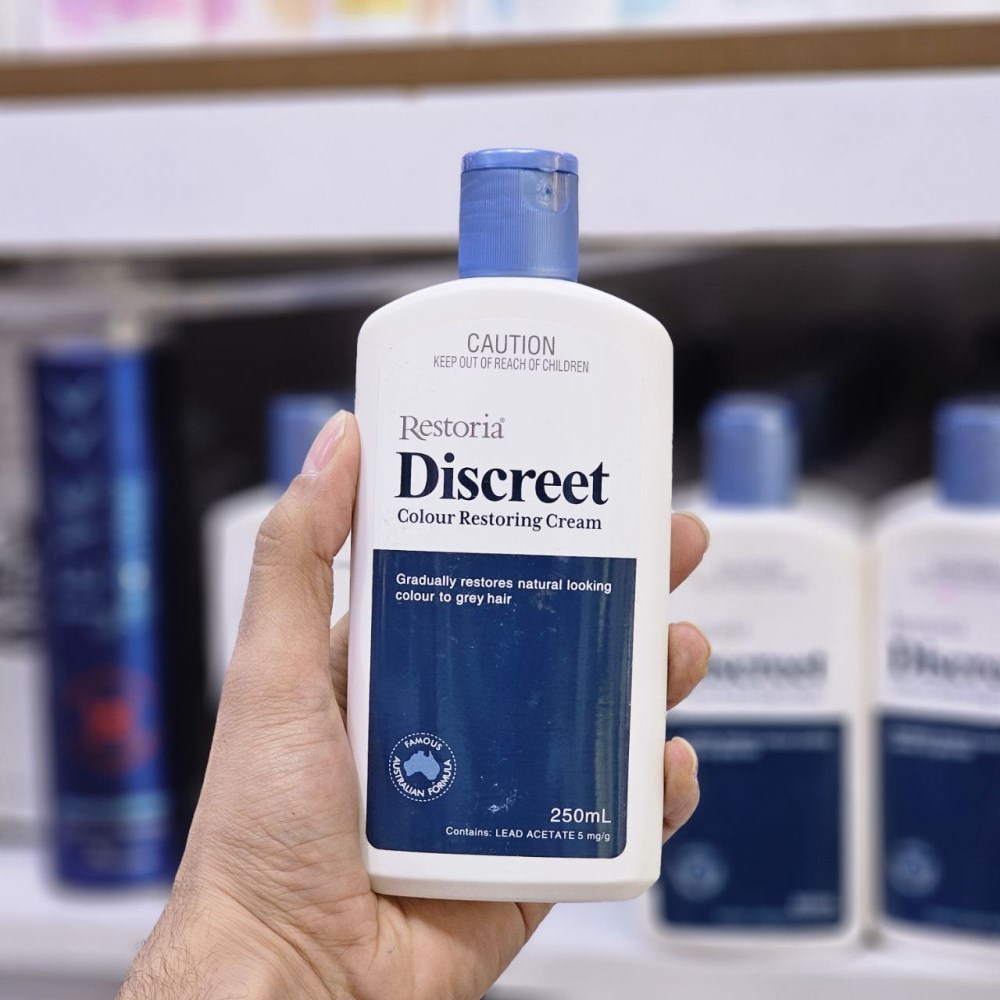 کرم رفع سفیدی مو دیسکریت DISCREET حجم 250 میلی لیتر