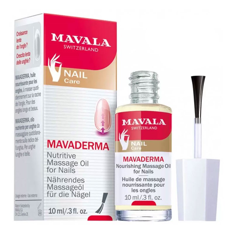 محلول تقویت کننده ناخن ماوالا مدل Mavala MAVADERMA حجم 10 میلی لیتر
