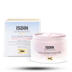 کرم هیالورونیک اسید پوست حساس ایزدین حجم 50 میلی لیتر