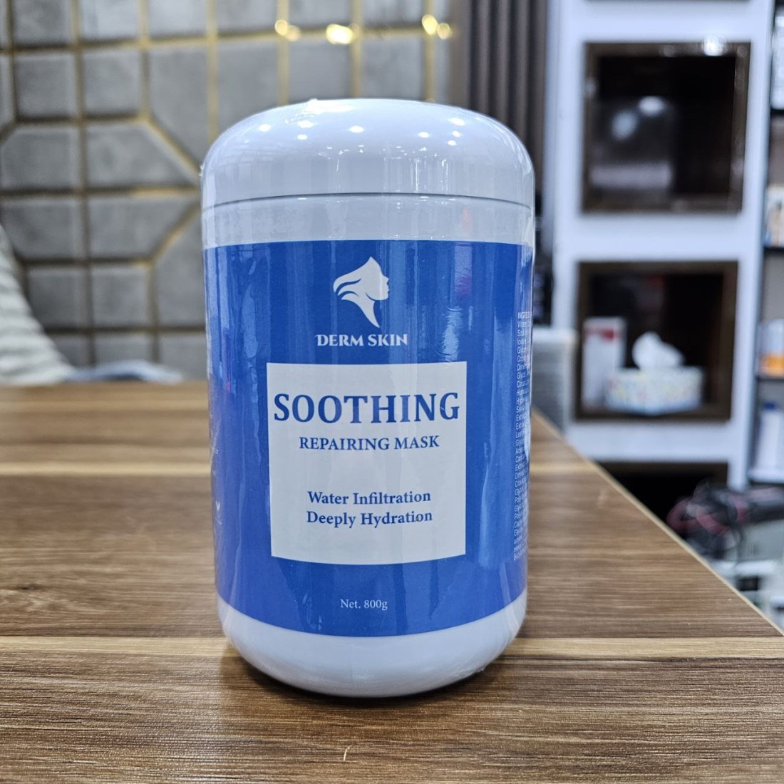 سوتینگ ماسک درم اسکین DERM SKIN حجم 800 میلی لیتر
