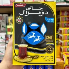 چای دوغزال معطر 500 گرمی شیر نشان مدل اکبرسریلانکا