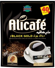 علی کافه بلک گولد 100 گرمی بسته 40 عددی