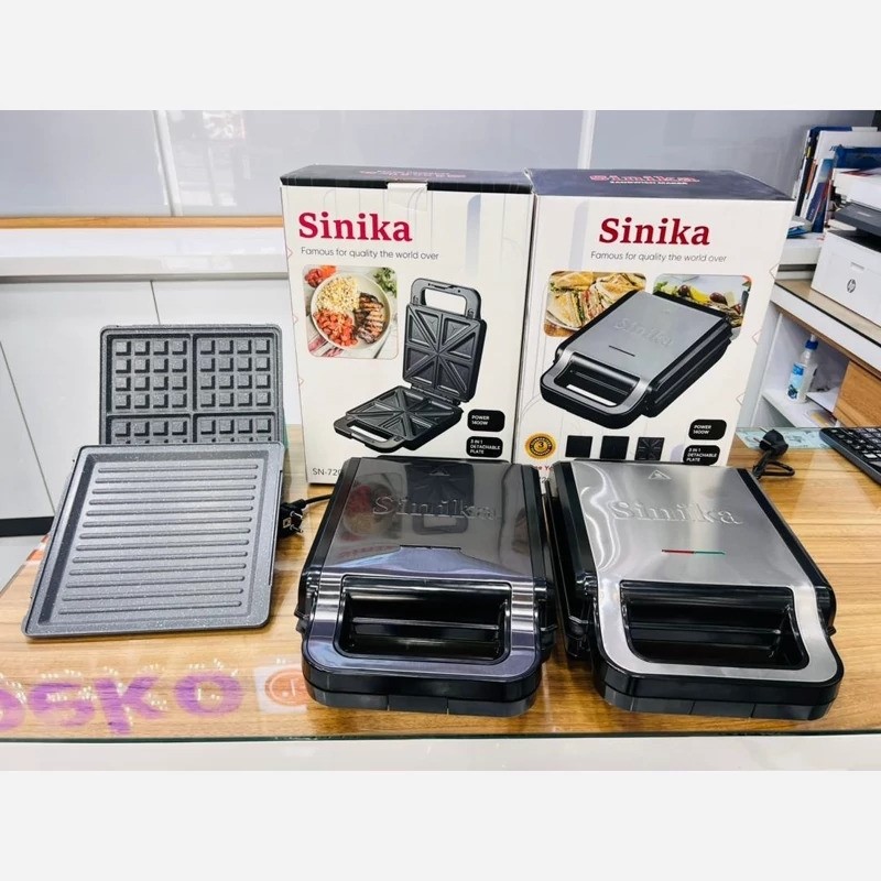ساندویچ ساز 3 کاره سینیکا Sinika مدل 7200