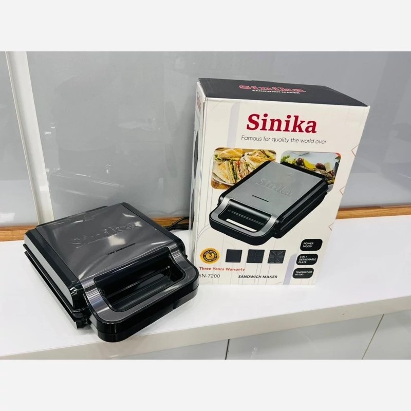 ساندویچ ساز 3 کاره سینیکا Sinika مدل 7200