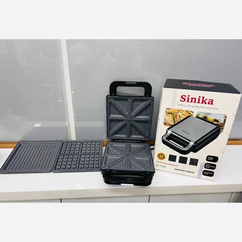 ساندویچ ساز 3 کاره سینیکا Sinika مدل 7200