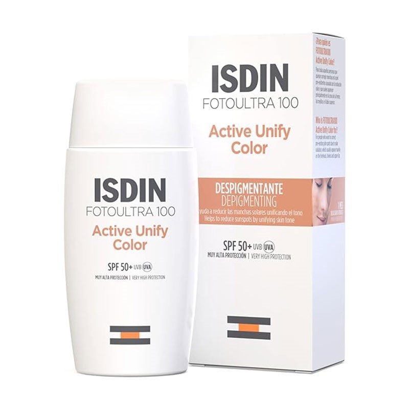 کرم ضدآفتاب و ضد لک رنگی مدل اکتیو یونیفای حجم 50 میلی لیتر