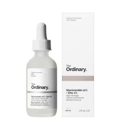سرم ضد جوش نیاسینامید 10٪ + زینک 1٪ اوردینری 30 میل