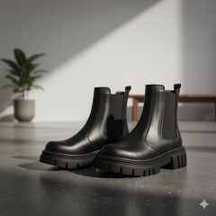 نیم بوت زنانه چلسی دوطرف کش