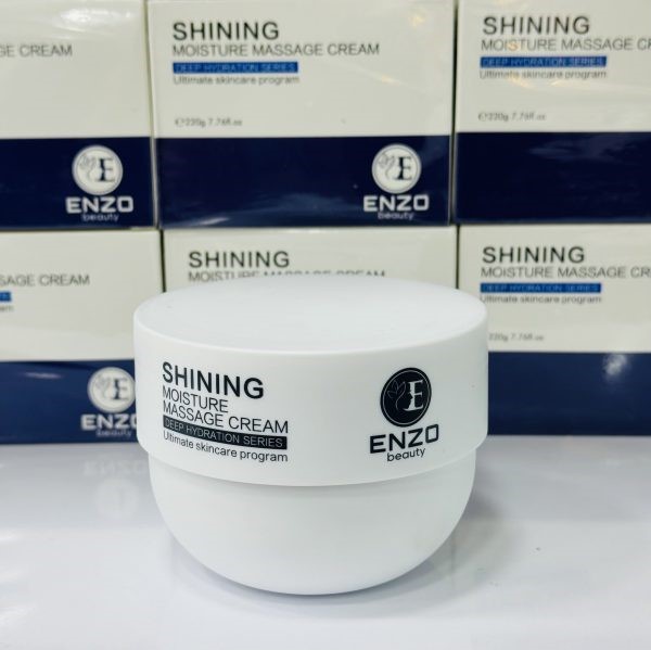 کرم ماساژ رطوبت رسان شاینینگ انزو بیوتی