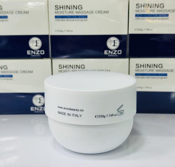 کرم ماساژ رطوبت رسان شاینینگ انزو بیوتی