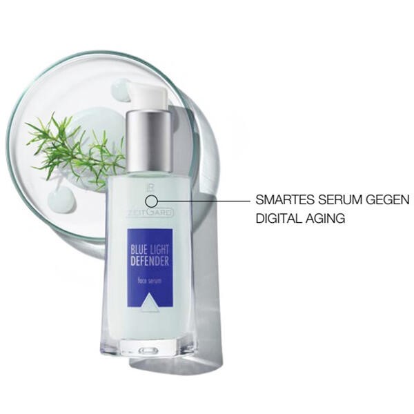 سرم صورت محافظ نور آبی برند LR