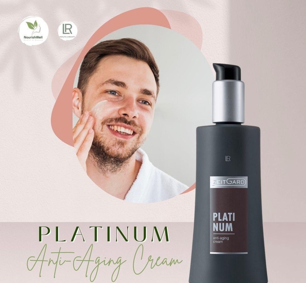 کرم ضد پیری پلاتین برند LR