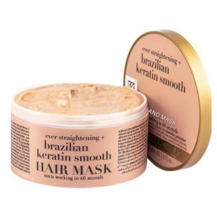 ماسک موی صاف کننده کراتین برزیلی او جی ایکس