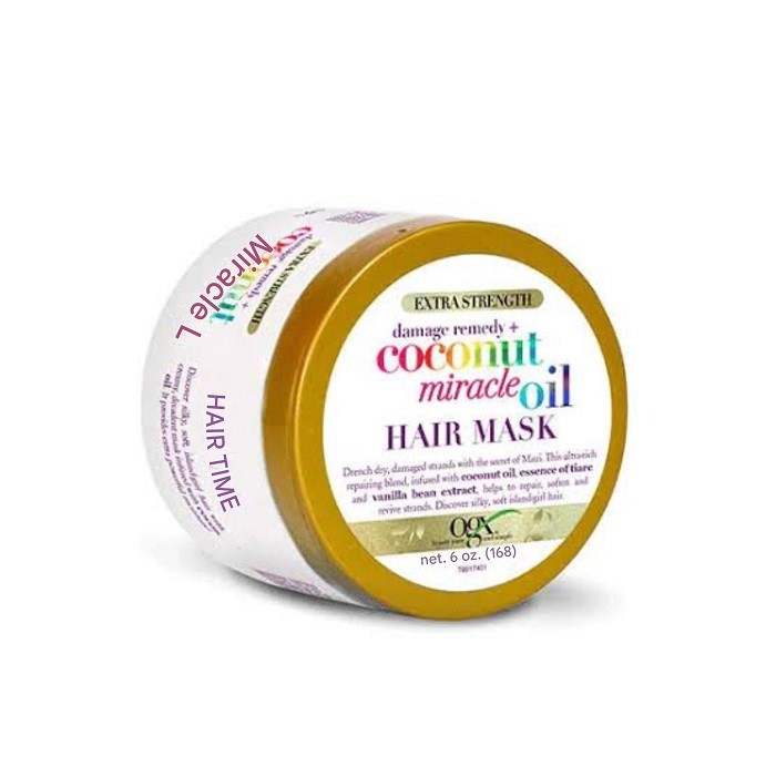 ماسک موی ترمیم کننده روغن نارگیل او جی ایکس Ogx Coconut Miracle