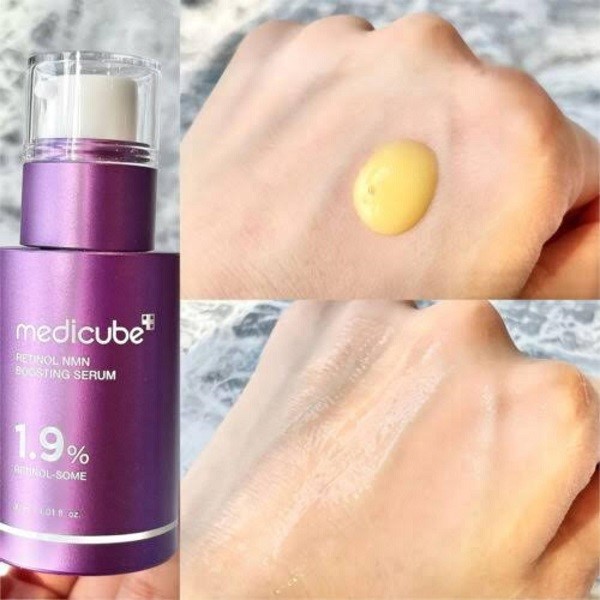 سرم تقویت کننده رتینول و NMN ضد چروک و جوانساز مدی کیوب