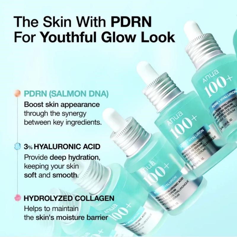 سرم آبرسان هیالورونیک اسید آنوا PDRN Hyaluronic Acid Capsule 100 Anua