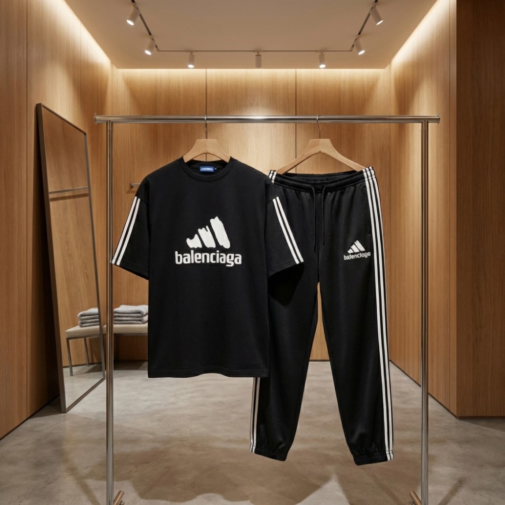 ست تیشرت و شلوار مردانه بالنسیگا مدل Sorena