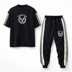 ست تیشرت و شلوار مردانه بنگال کش مدل Atrin